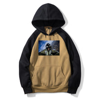 Thumbnail for Amazing Military Pilot Selfie Designed Colourful Hoodies