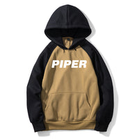 Thumbnail for Piper & Text Designed Colourful Hoodies