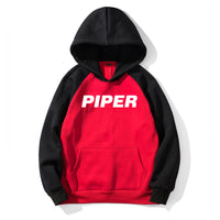 Thumbnail for Piper & Text Designed Colourful Hoodies