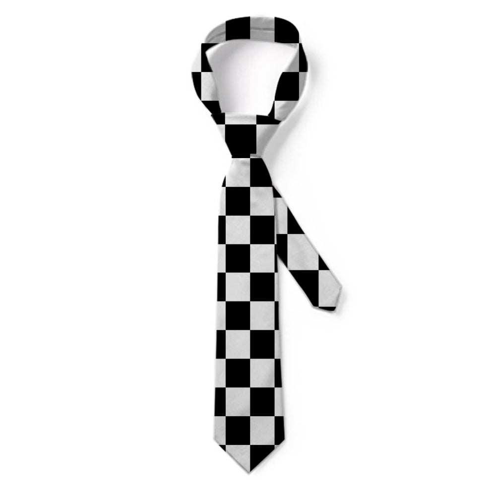 Black & White Boxes Designed Ties