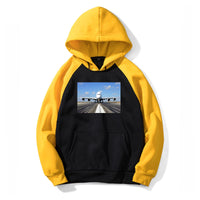 Thumbnail for Mighty Airbus A380 Designed Colourful Hoodies