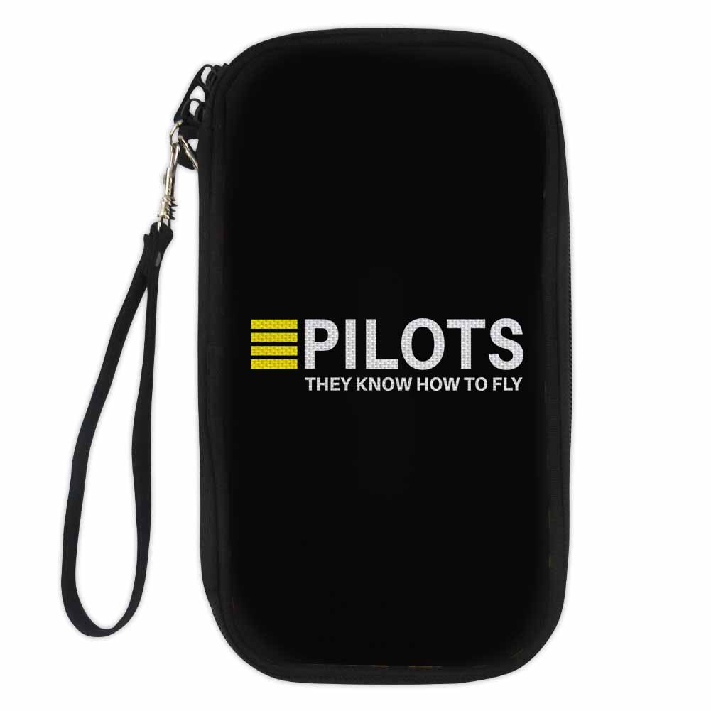 Pilots They Know How To Fly Designed Travel Cases & Wallets