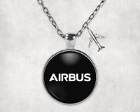 Thumbnail for Airbus & Text Designed Necklaces