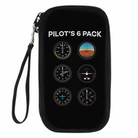 Thumbnail for Pilot's 6 Pack Designed Travel Cases & Wallets