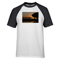 Thumbnail for Band of Brothers Theme Soldiers Designed Raglan T-Shirts
