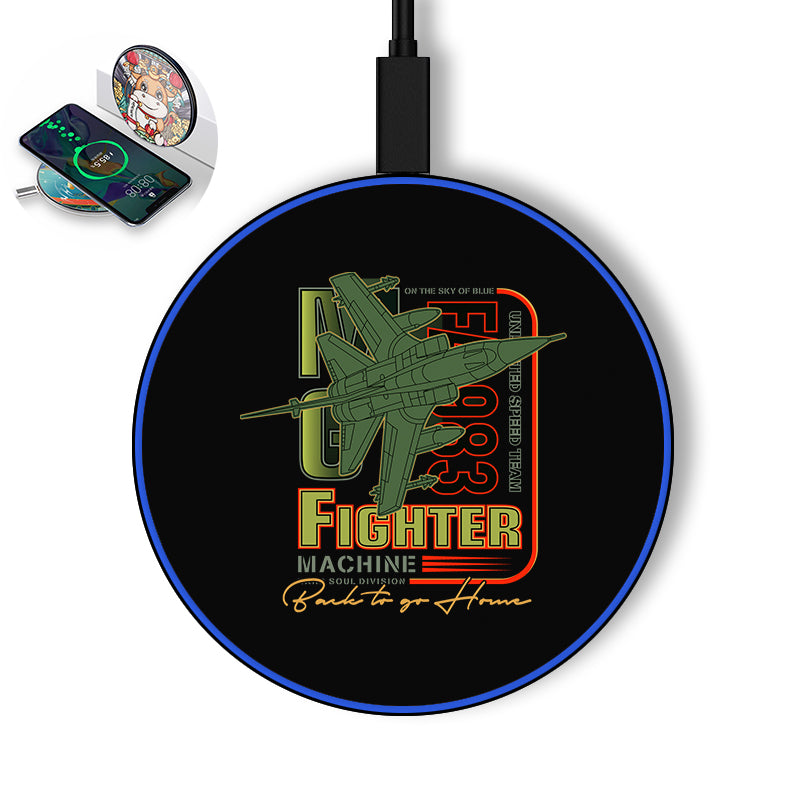Fighter Machine Designed Wireless Chargers