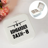 Thumbnail for Bombardier Dash-8 & Plane Designed Leather Jewelry Boxes