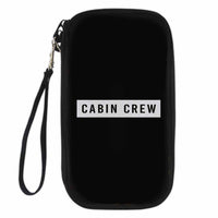 Thumbnail for Cabin Crew Text Designed Travel Cases & Wallets