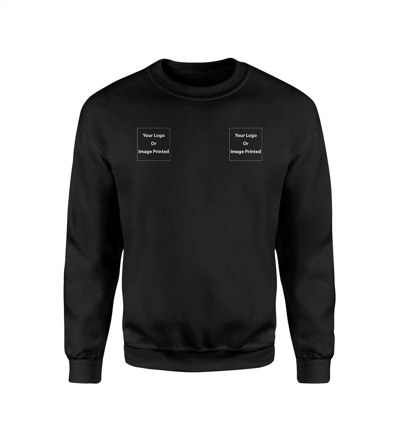 CUSTOM (Double) Logos Designed Sweatshirts