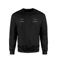 Thumbnail for CUSTOM (Double) Logos Designed Sweatshirts