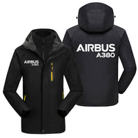 Thumbnail for Airbus A380 & Text Designed Thick Skiing Jackets