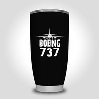 Thumbnail for Boeing 737 & Plane Designed Tumbler Travel Mugs