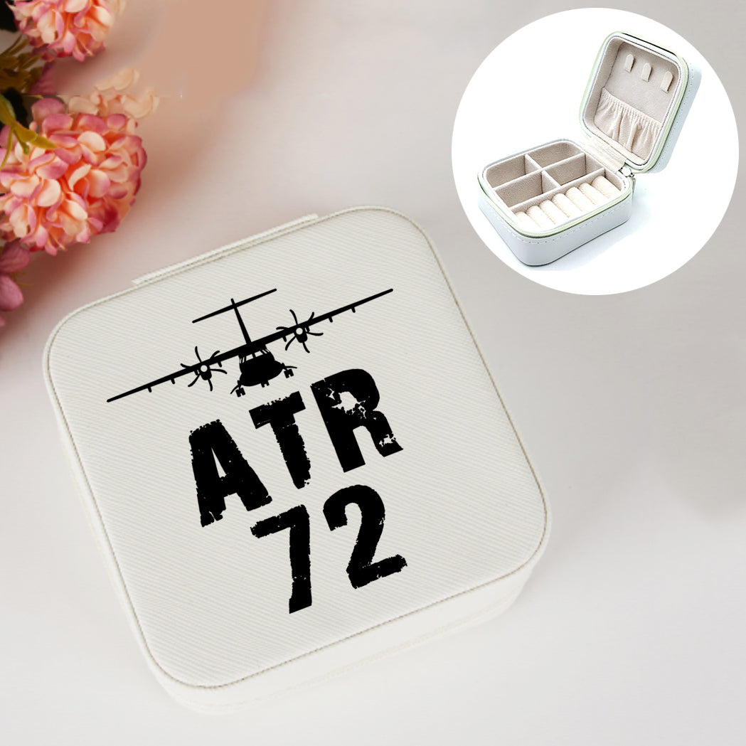 ATR-72 & Plane Designed Leather Jewelry Boxes