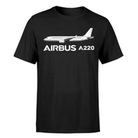 Thumbnail for The Airbus A220 Designed T-Shirts