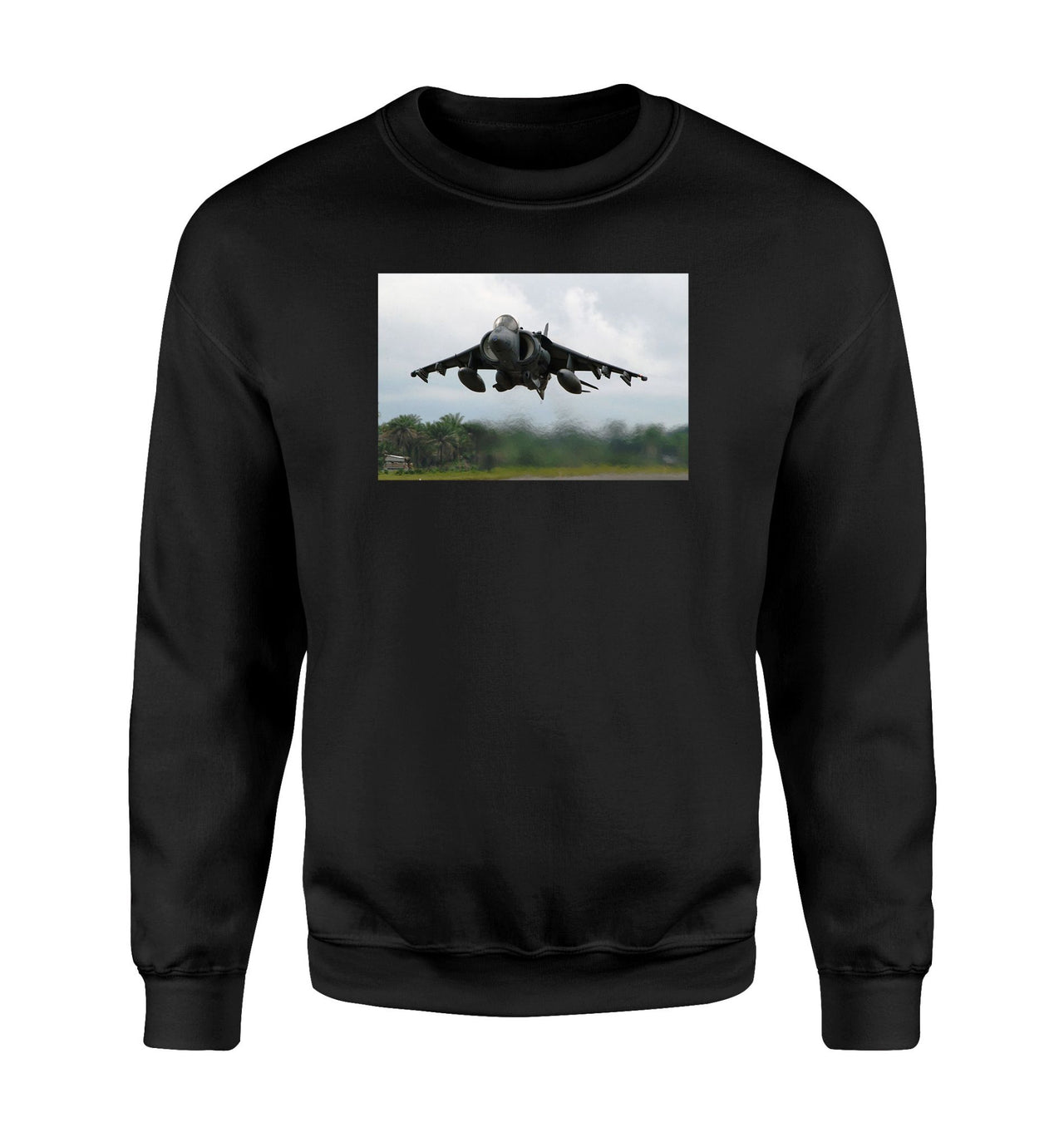 Departing Super Fighter Jet Designed Sweatshirts