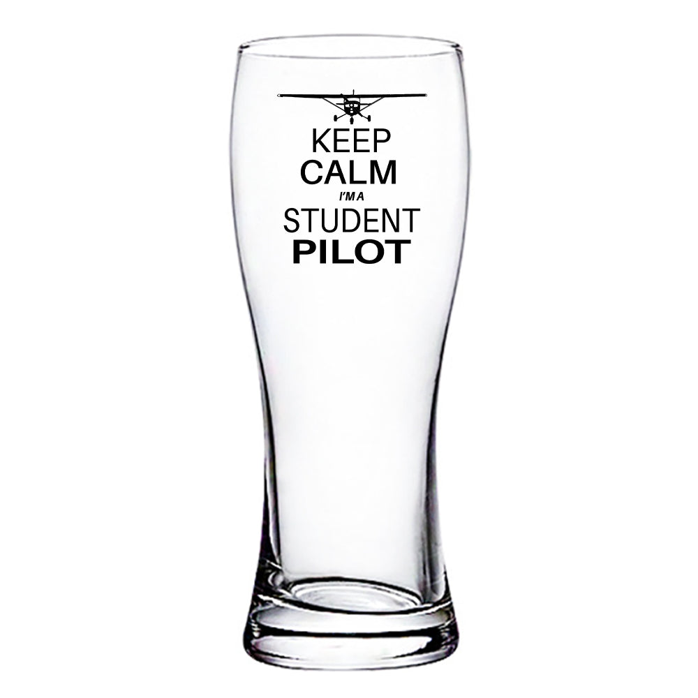 Student Pilot Designed Pilsner Beer Glasses
