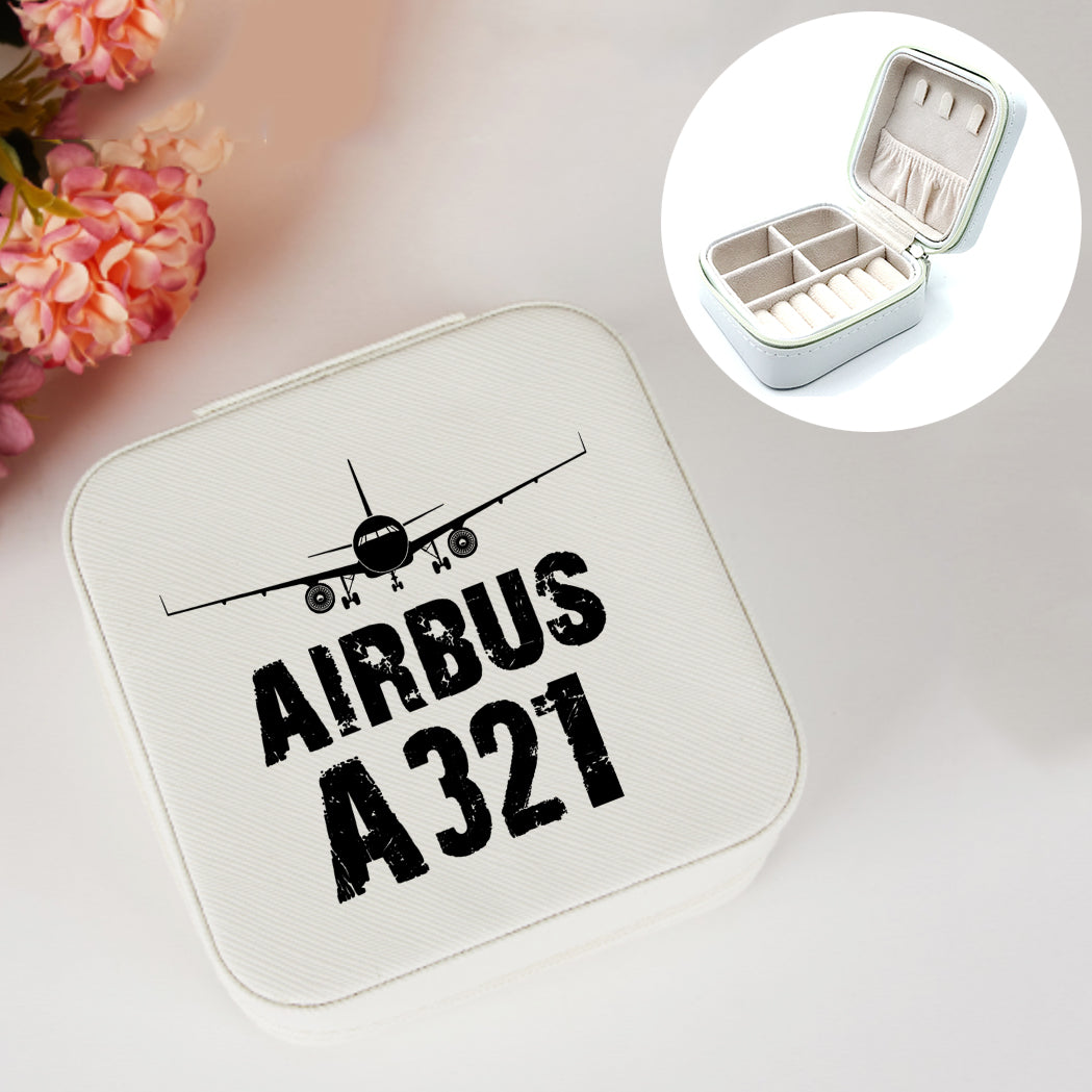 Airbus A321 & Plane Designed Leather Jewelry Boxes