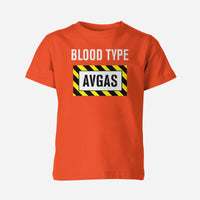 Thumbnail for Blood Type AVGAS Designed Children T-Shirts