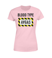 Thumbnail for Blood Type AVGAS Designed Women T-Shirts