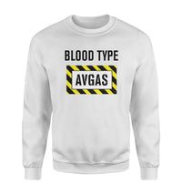 Thumbnail for Blood Type AVGAS Designed Sweatshirts