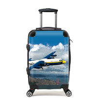 Thumbnail for Blue Angels & Bridge Designed Cabin Size Luggages