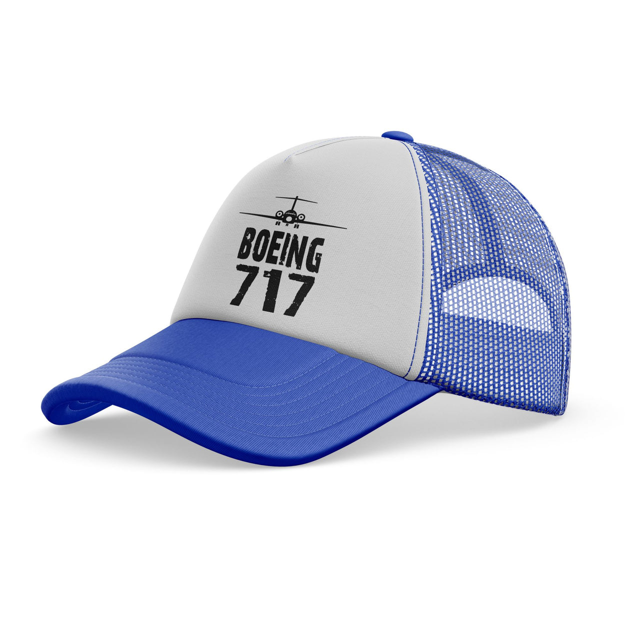 Boeing 717 & Plane Designed Trucker Caps & Hats