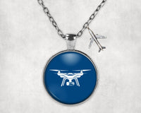 Thumbnail for Drone Silhouette Designed Necklaces
