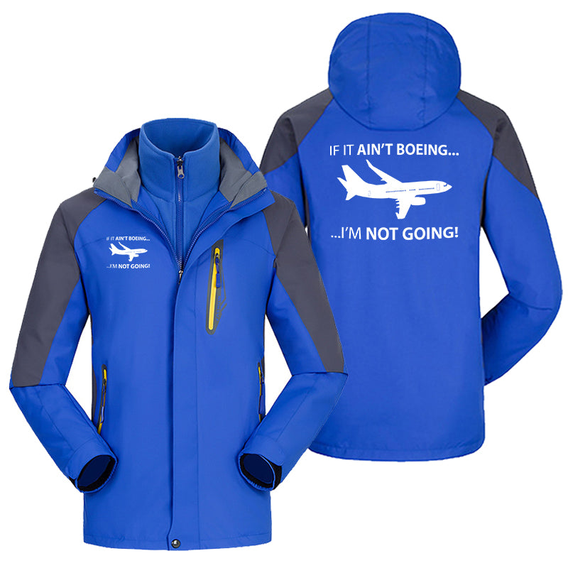 If It Ain't Boeing I'm Not Going! Designed Thick Skiing Jackets