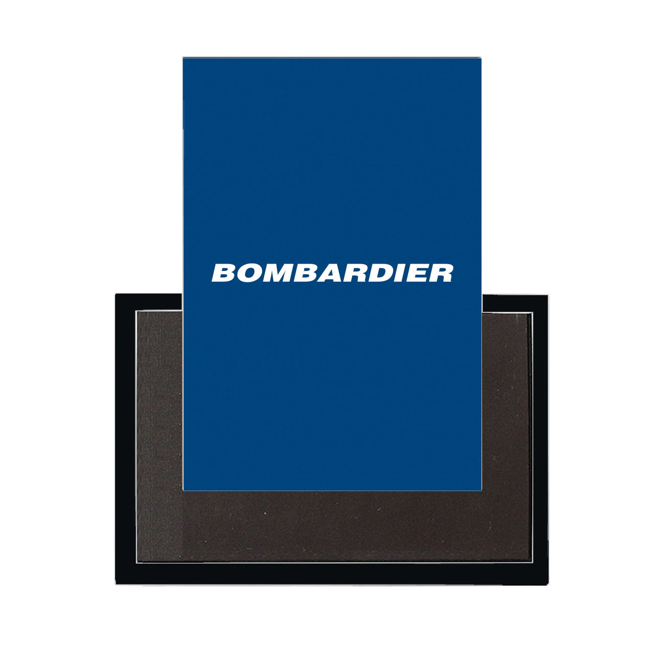 Bombardier & Text Designed Magnets