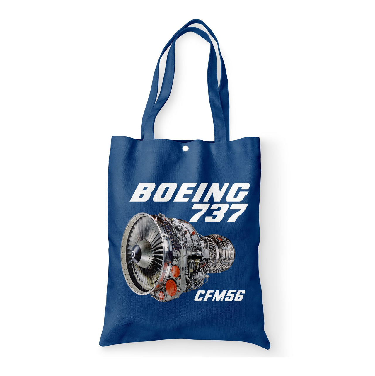 Boeing 737 Engine & CFM56 Designed Tote Bags