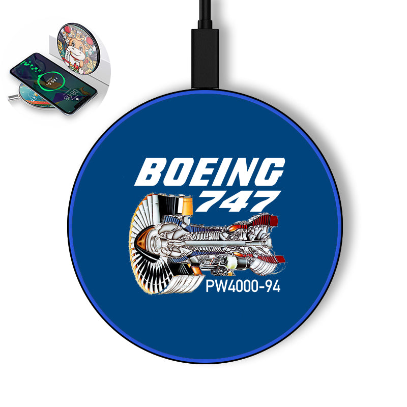 Boeing 747 & PW4000-94 Engine Designed Wireless Chargers