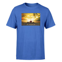 Thumbnail for Ready for Departure Passanger Jet Designed T-Shirts
