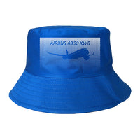Thumbnail for Airbus A350XWB & Dots Designed Summer & Stylish Hats
