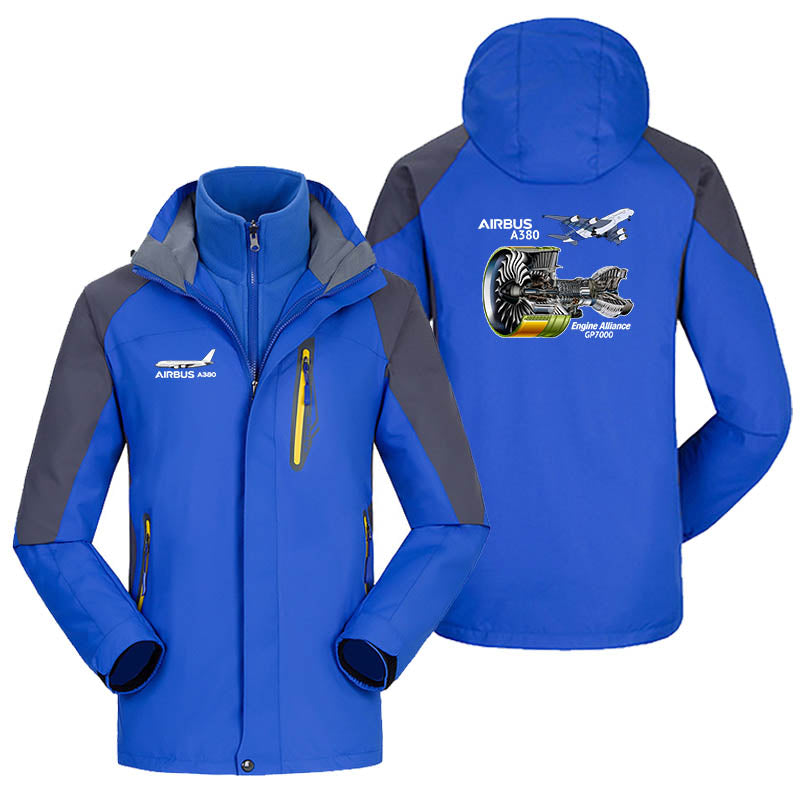 Airbus A380 & GP7000 Engine Designed Thick Skiing Jackets