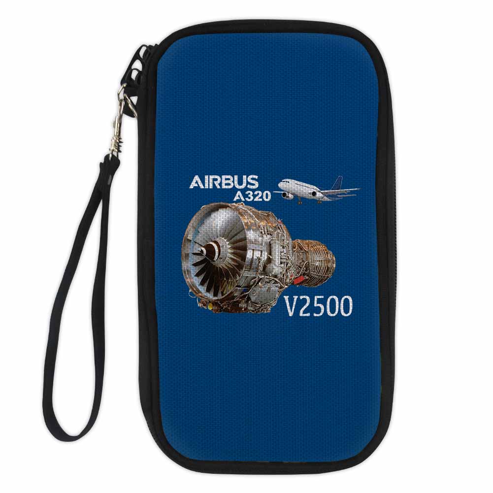 Airbus A320 & V2500 Engine Designed Travel Cases & Wallets