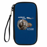 Thumbnail for Airbus A320 & V2500 Engine Designed Travel Cases & Wallets