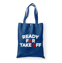 Thumbnail for Ready For Takeoff Designed Tote Bags