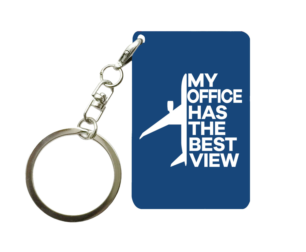 My Office Has The Best View Designed Key Chains