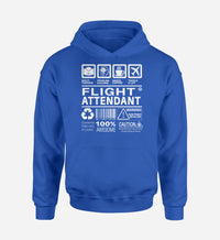 Thumbnail for Flight Attendant Label Designed Hoodies