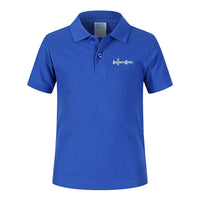 Thumbnail for Air Traffic Control Designed Children Polo T-Shirts