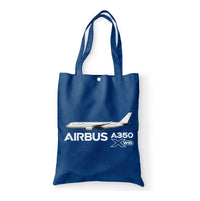Thumbnail for The Airbus A350 WXB Designed Tote Bags