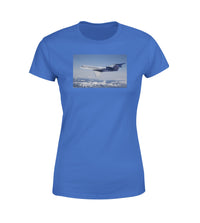 Thumbnail for Cruising Gulfstream Jet Designed Women T-Shirts
