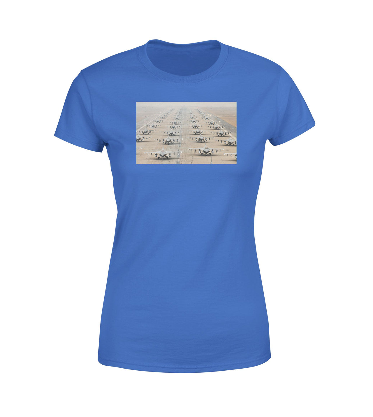Military Jets Designed Women T-Shirts