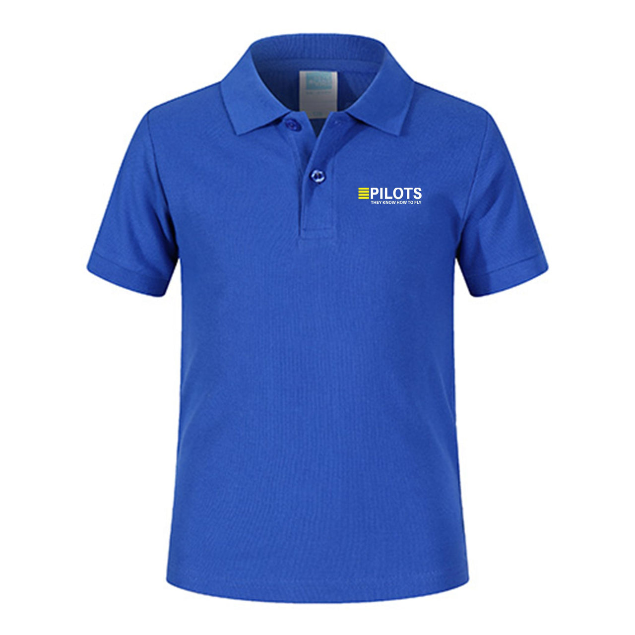 Pilots They Know How To Fly Designed Children Polo T-Shirts