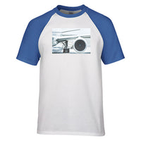 Thumbnail for Amazing Aircraft & Engine Designed Raglan T-Shirts