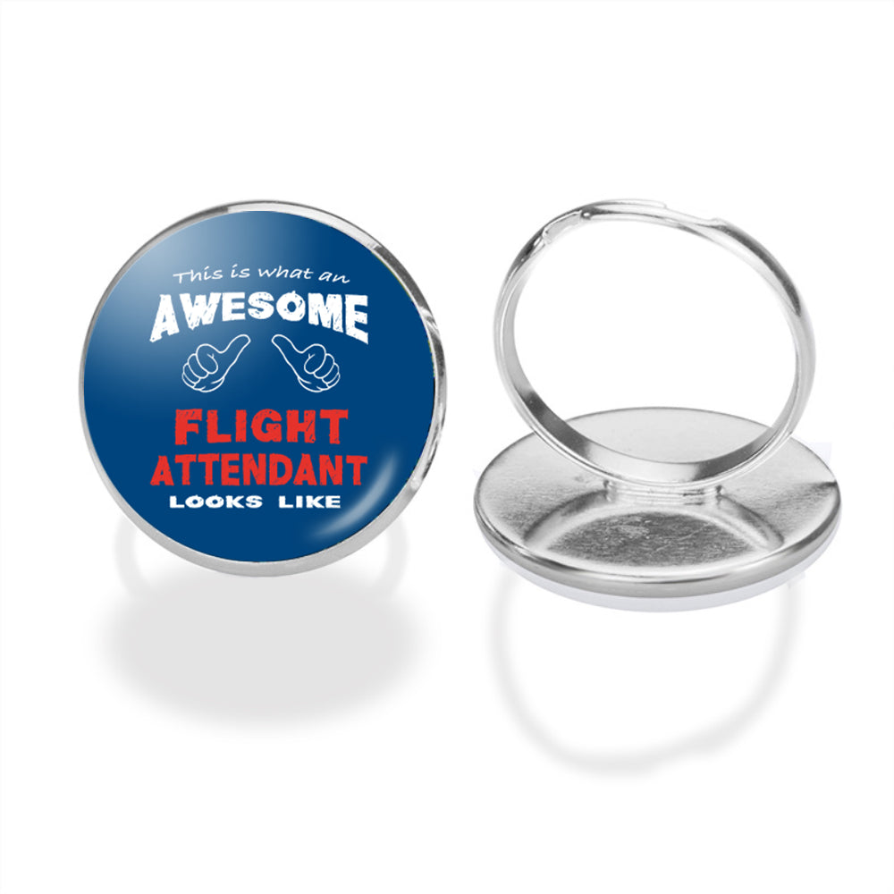 Flight Attendant Designed Rings