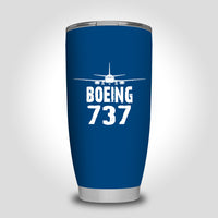 Thumbnail for Boeing 737 & Plane Designed Tumbler Travel Mugs