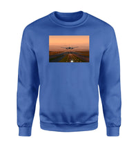 Thumbnail for Super Cool Landing During Sunset Designed Sweatshirts