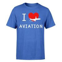 Thumbnail for I Love Aviation Designed T-Shirts