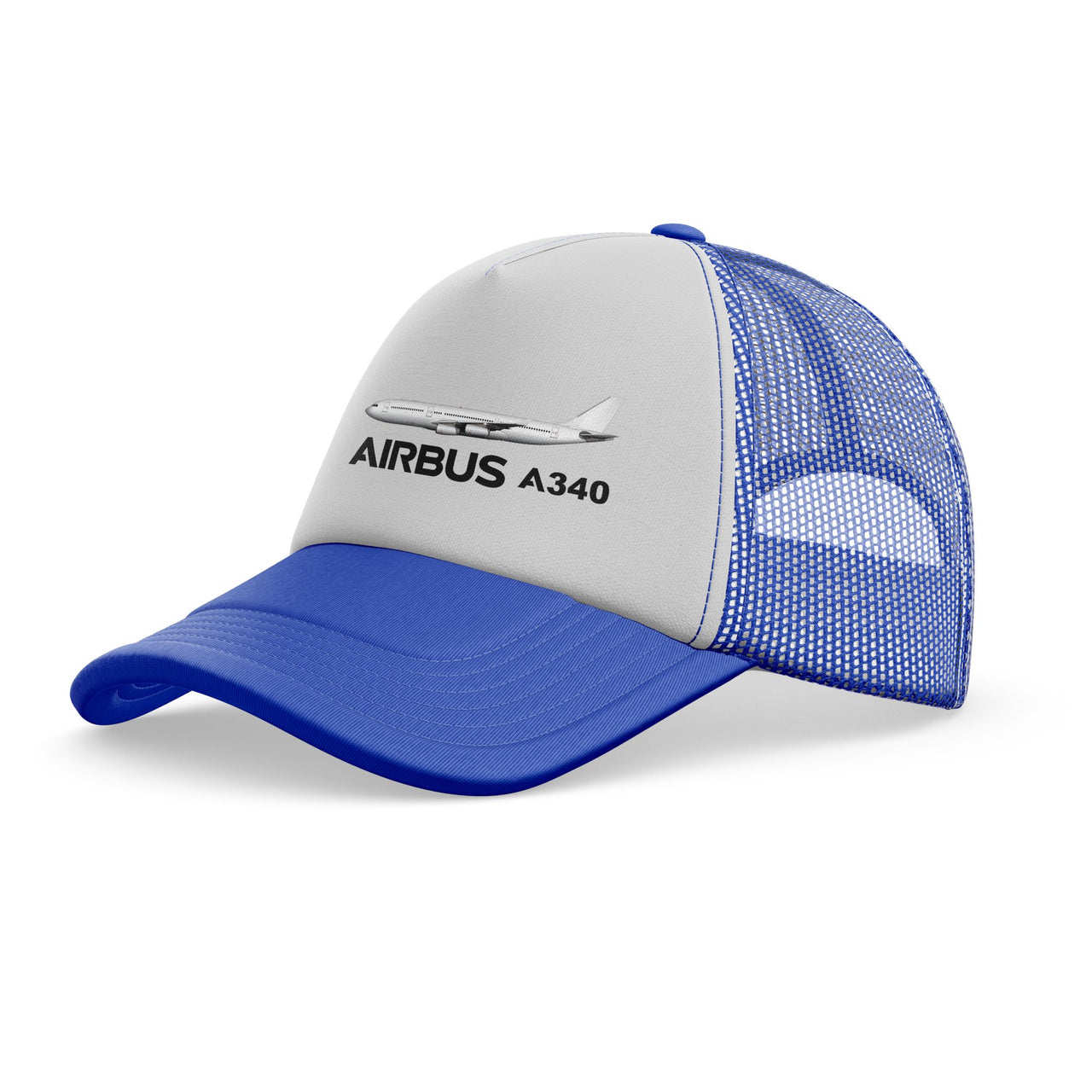 The Airbus A340 Designed Trucker Caps & Hats